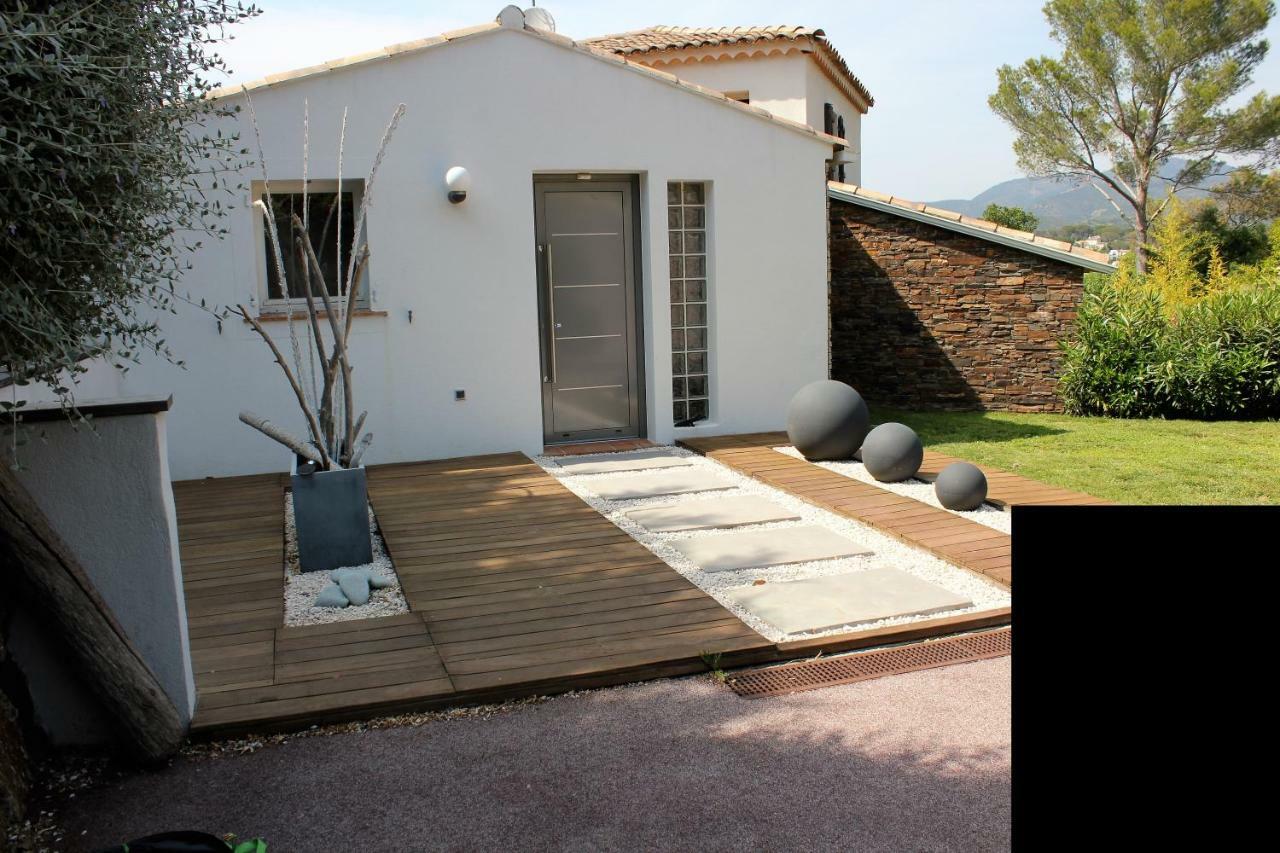B&B Les Voiles De Valescure Chambres D'Hotes Et Son Espace Bien Etre Saint-Raphaël Exteriör bild